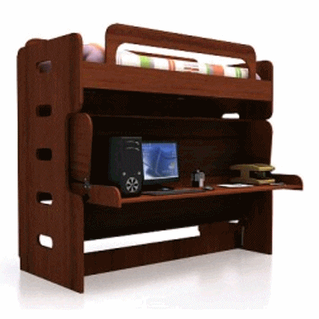 Giường đa năng tầng hiện đại cho căn hộ nhỏ