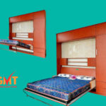 Xưởng sản xuất nội thất thông minh uy tín, giá tốt nhất tại TP.HCM cung cấp mẫu giường ẩn tủ đôi bằng gỗ cao cấp tích hợp tủ quần áo.